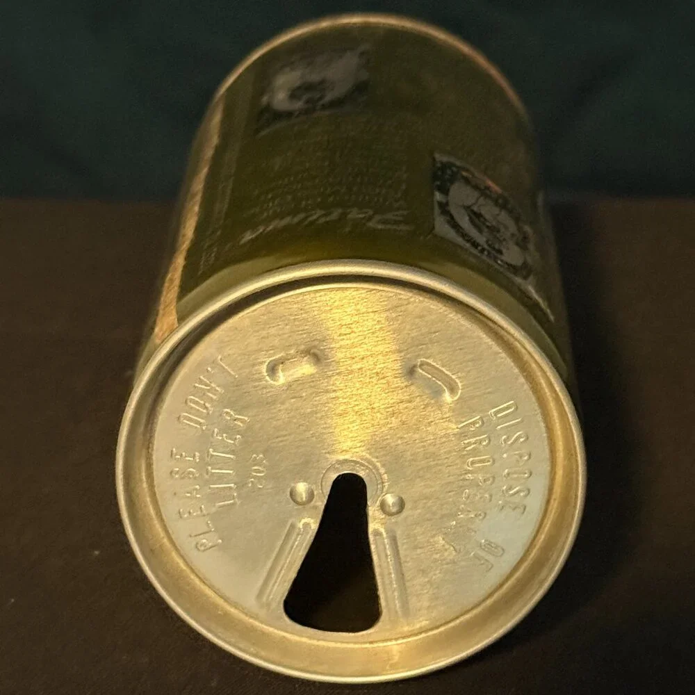 Olde Frothingslosh vintage beer can (green)